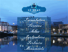 Tablet Screenshot of le-bras-freres.com